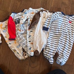 Bundle of 5 Newborn Sleepers